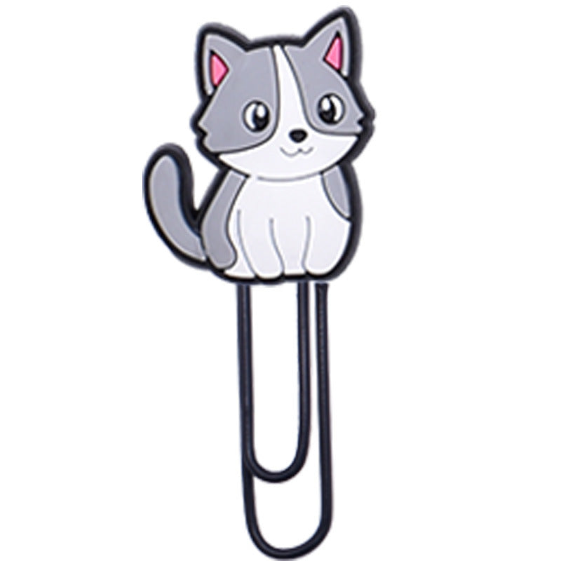 Wholesale  Random 50pcs/pack   Colorful cartoon cat bookmark