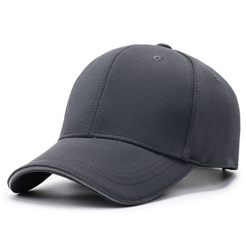 Wholesale Stair Cloth Black Reflective Strip Baseball Cap
