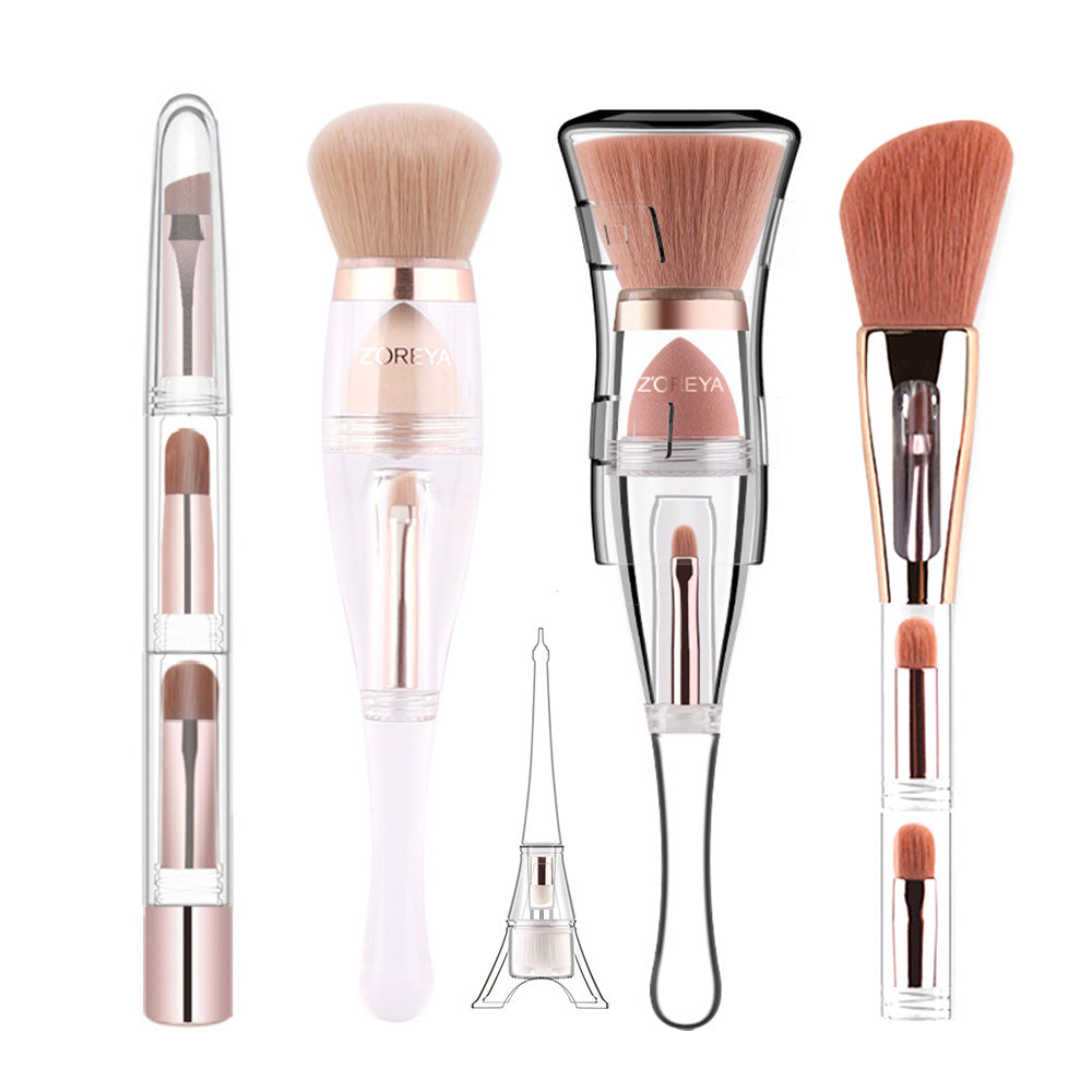 Wholesale Portable Complete Set of Makeup Brushes