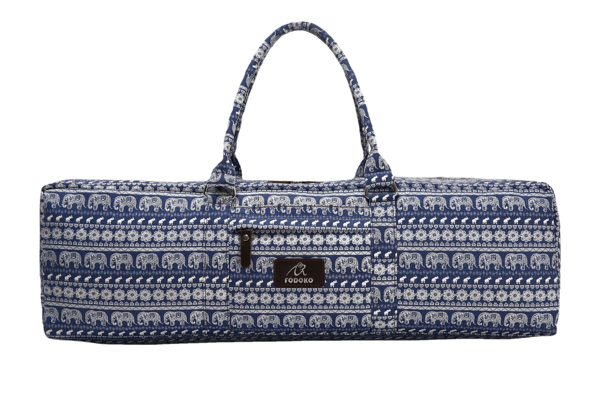 Wholesale Ethnic Style Large Capacity Canvas Yoga Bags, Fitness and Sports Bags