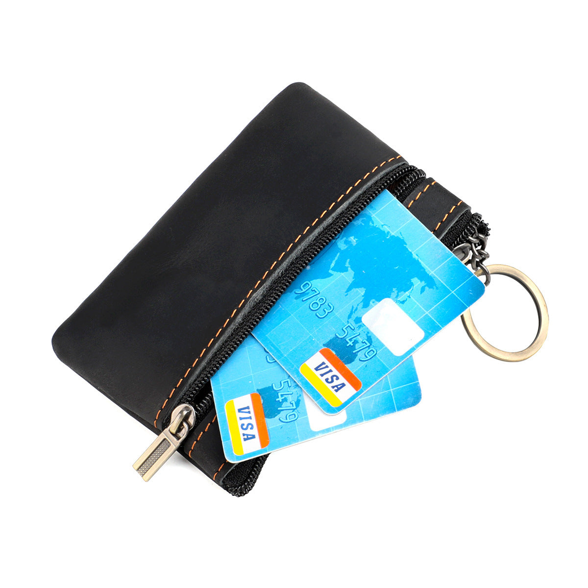 Wholesale Retro leather coin purse