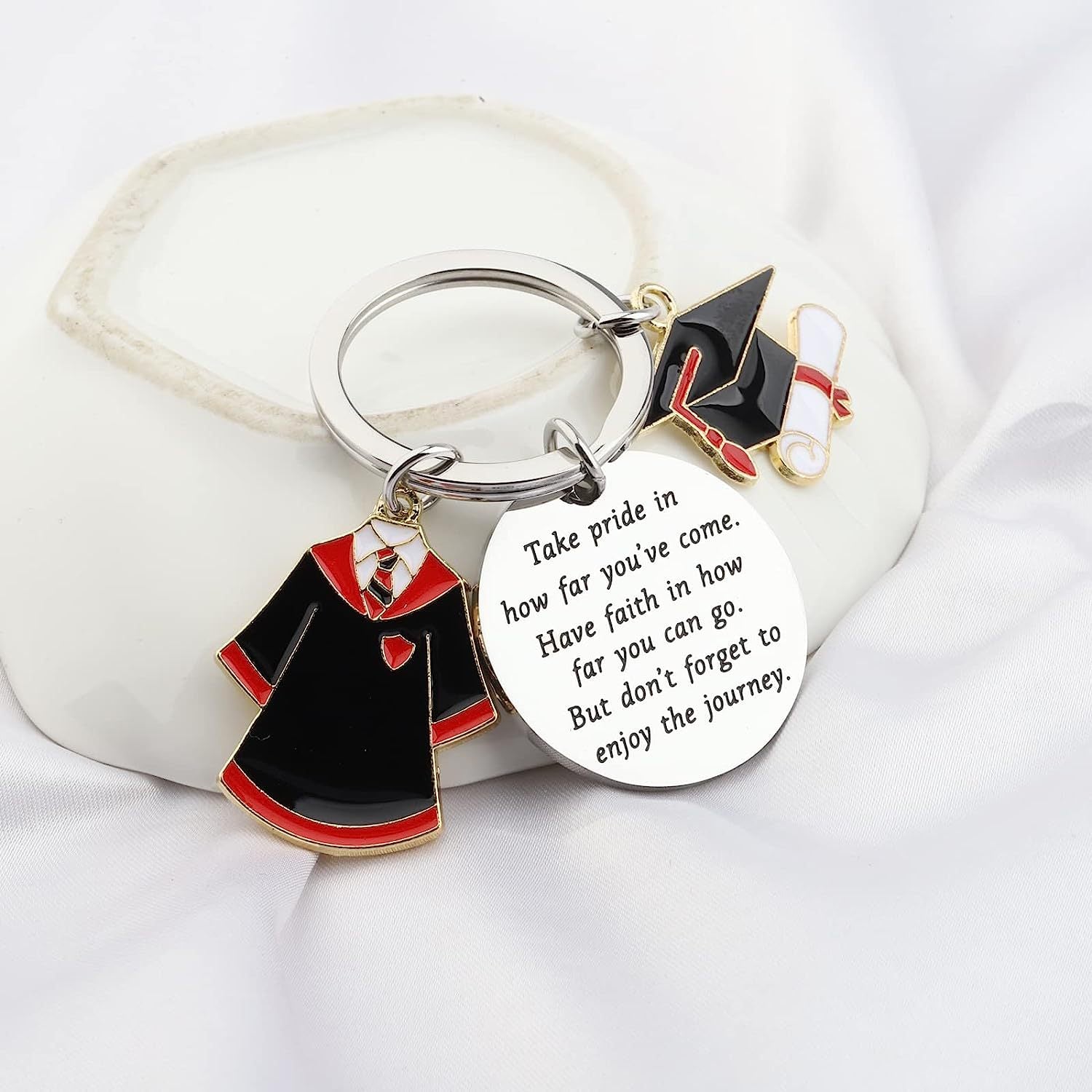Wholesale Graduation Season Stainless Steel Keychain