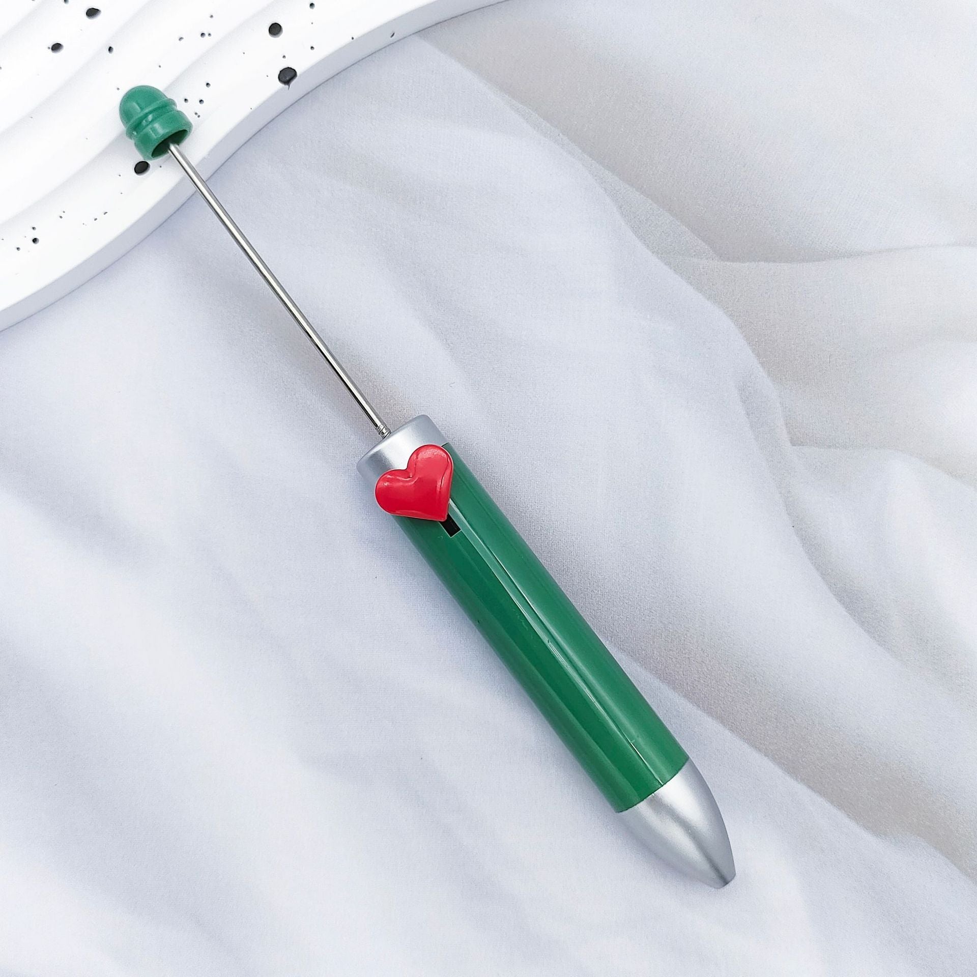 Wholesale 2pcs DIY Heart 7 Color Ballpoint Pen