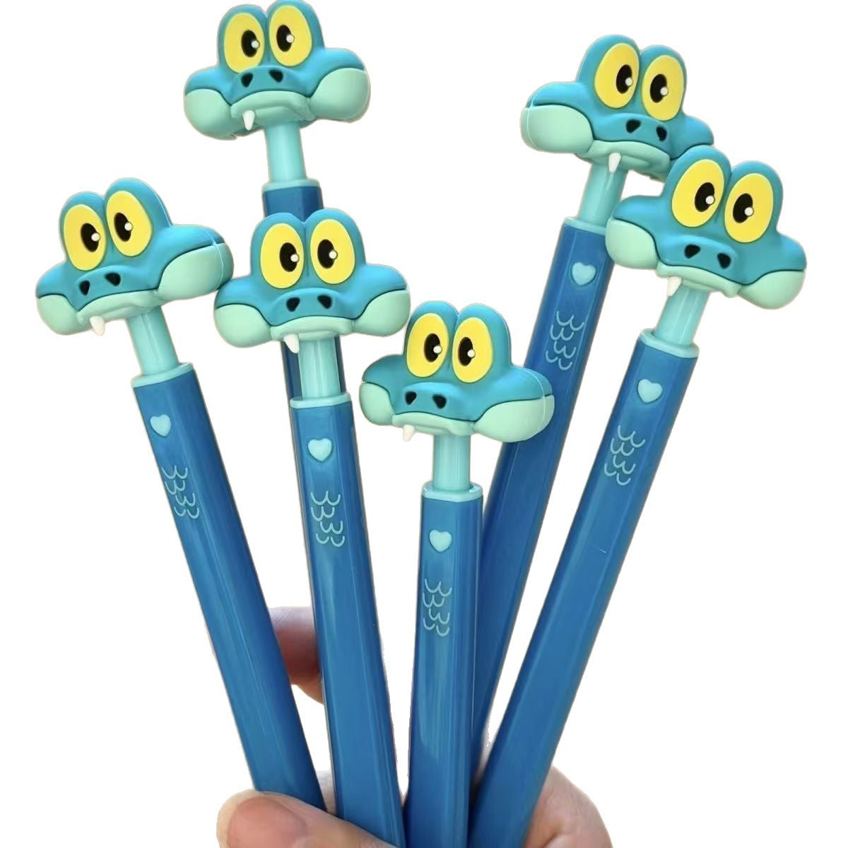 Wholesale Cartoon  Gary Snake Retractable Ballpoint  Stress Relief  Plastic Pen OLY Exclusive