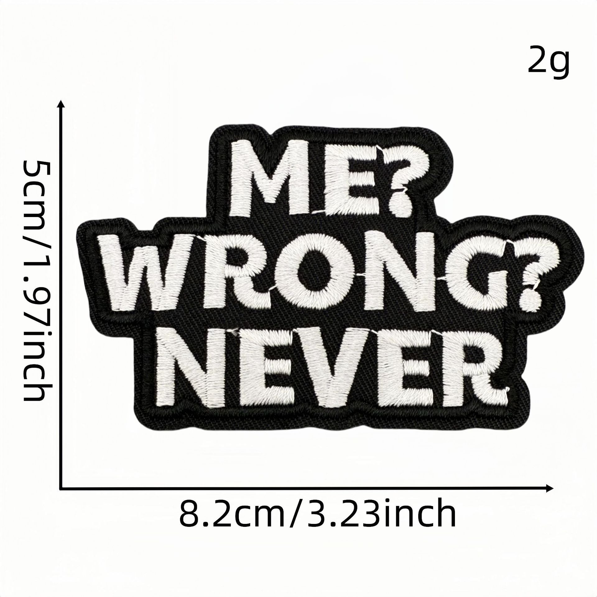 Wholesale Cartoon English Math Series Embroidery DIY Patches