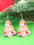 Wholesale Christmas Tree Fashion Printed Lantern Balloon Cookies Elk Acrylic Earrings Earrings Earrings