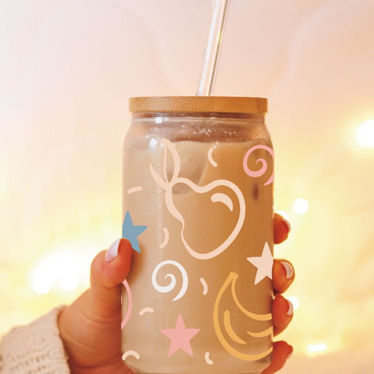 Wholesale Colorful Fruits in Summer 16oz Cup UV DTF Wraps