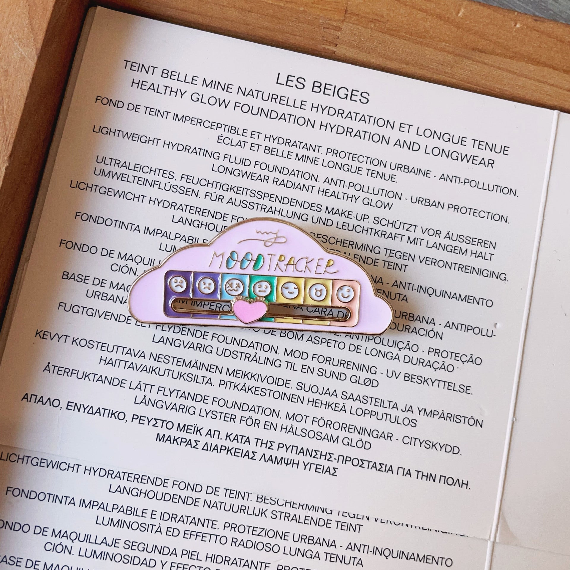 Wholesale Mood Conversion Energy Brooch Personality Slidable Social Power Brooch