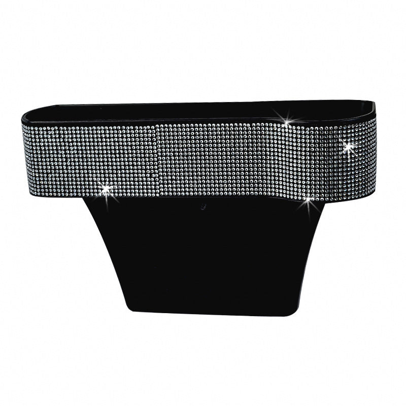 Wholesale Car Seat Gap Diamond Inlaid Plastic Storage Box
