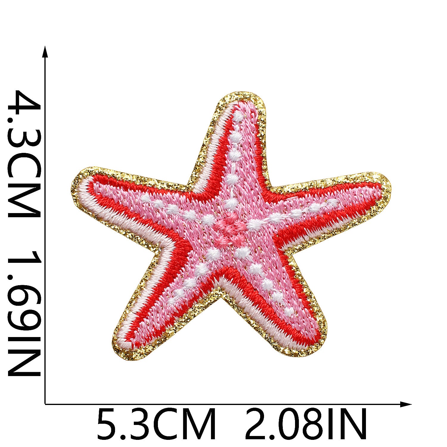 Wholesale Trendy Glitter Embroidered Iron On Patch Summer Beach Party Design For Swimwear Towels And Clothing