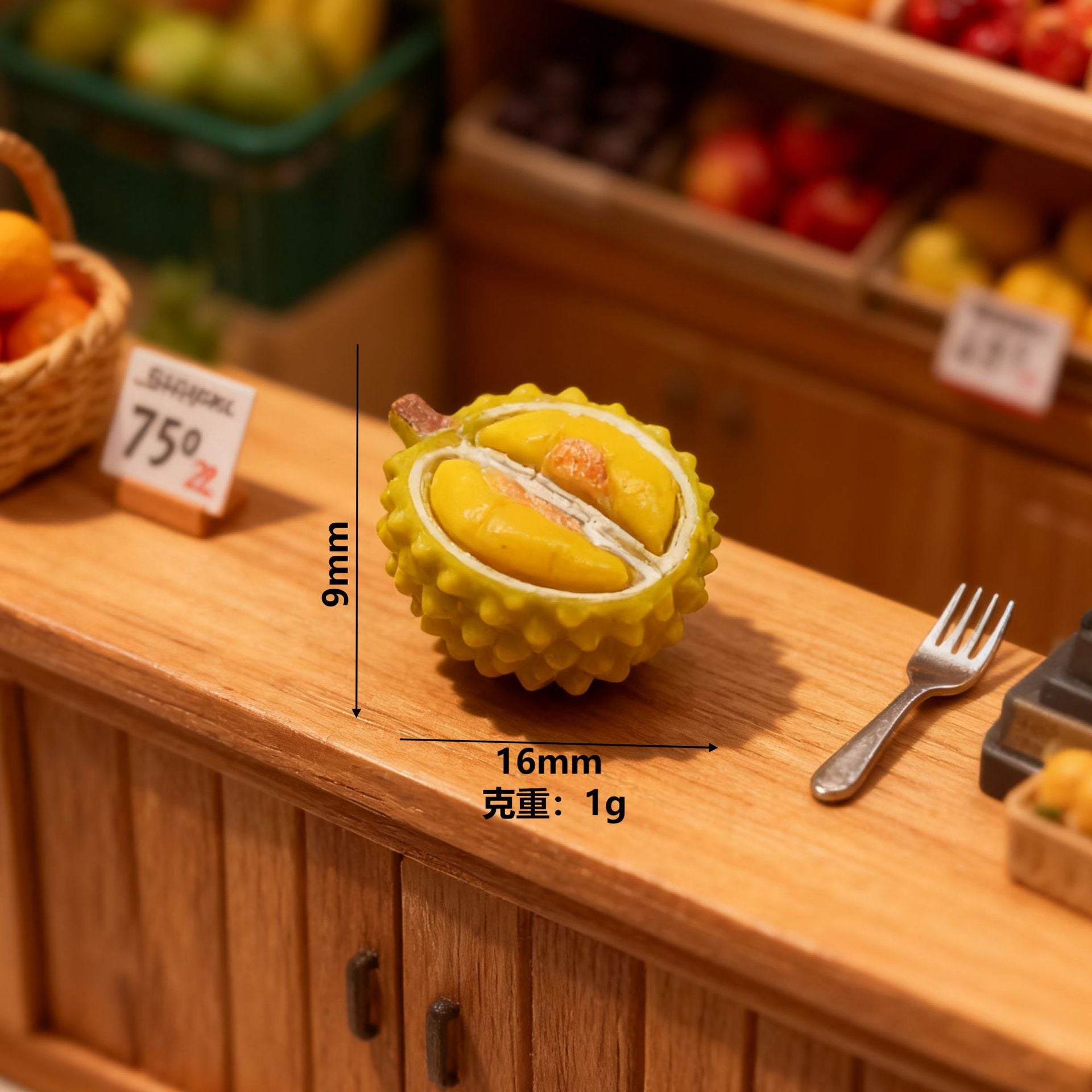 Wholesale 10pcs Micro-Landscape Creative Mini Fruit  Doll Accessories