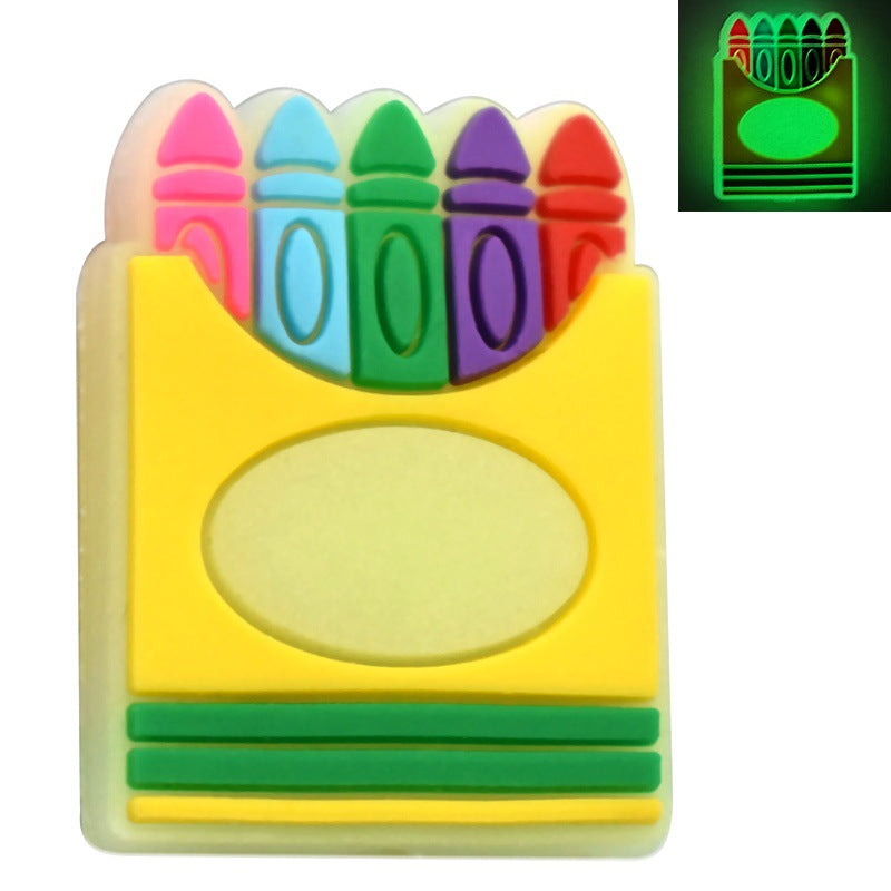 Wholesale Random 100pcs/pack  Glow-in-the-dark cartoon multi-functional beaded   Focal Beads