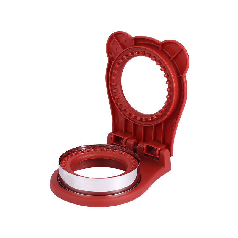 Wholesale hand guard stainless steel round cutting mold cake biscuit toast sandwich baking tool