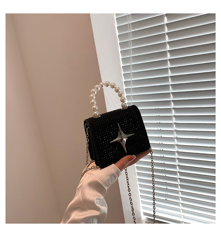 Wholesale PU Pearl Chain Bag