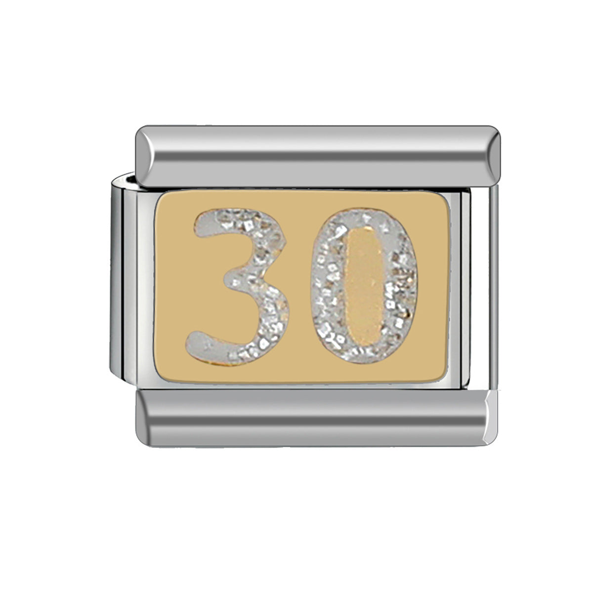 Wholesale Italian Charm Bracelet 9mm DIY Stitched Detachable Monogram Diamond Combination Bracelet