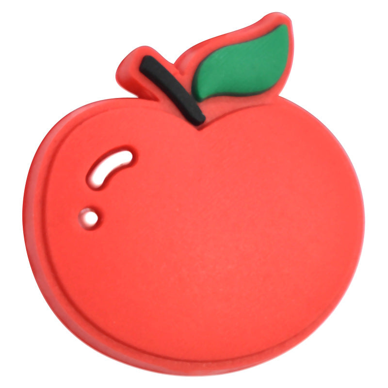 Wholesale  Random 100pcs/pack  Cute cartoon fruit series soft gel ballpoint pen beads