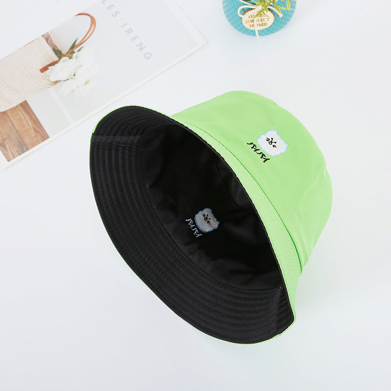 Sombrero de cubo de la serie de animales de algodón al por mayor