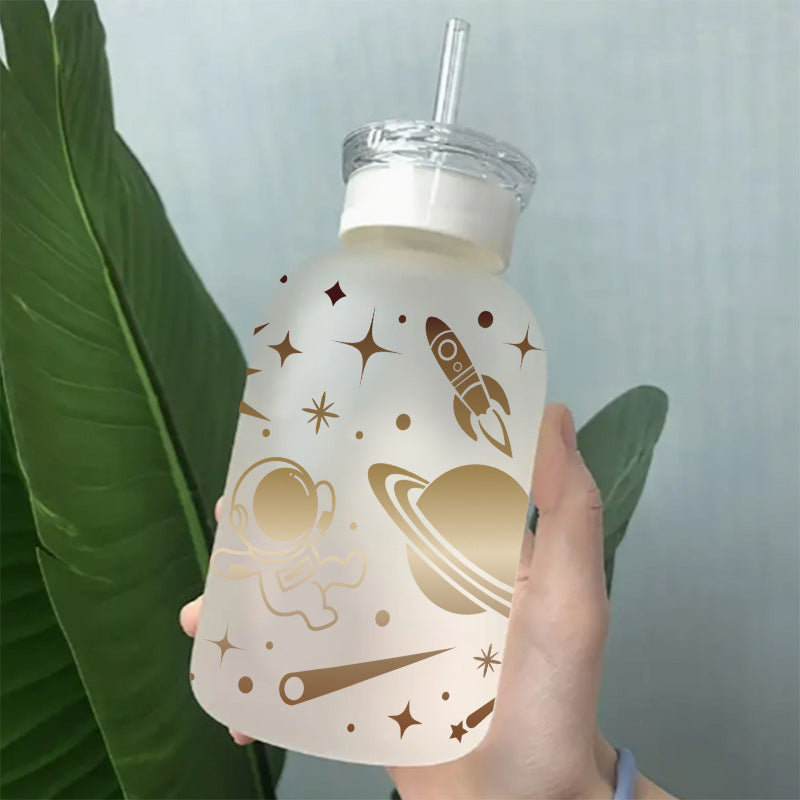 Wholesale Colorful Cartoon Alien Space 16oz Cup UV DTF Wraps