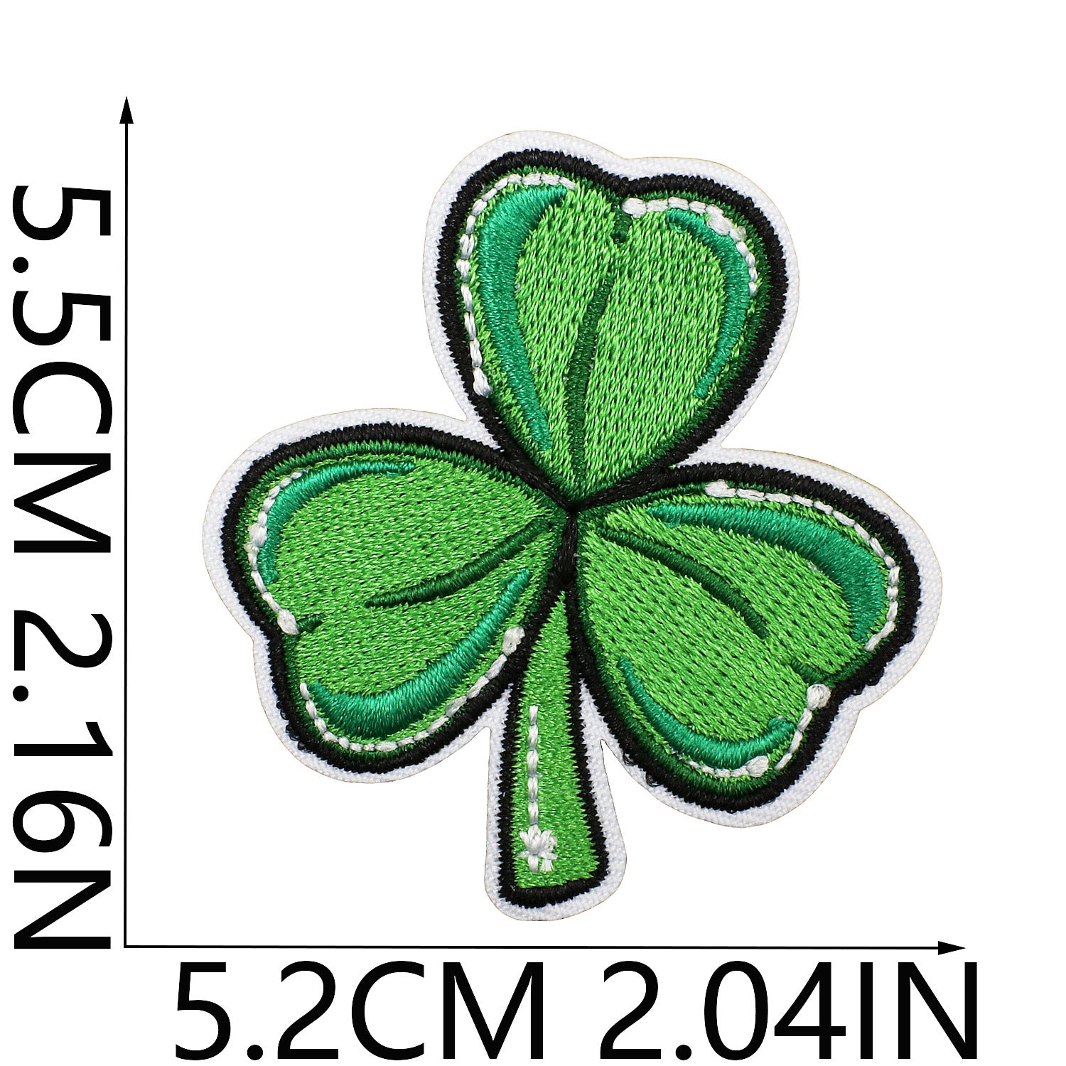 Wholesale St.  Patrick' s Day Rainbow Beer Clover Embroidery DIY Patches