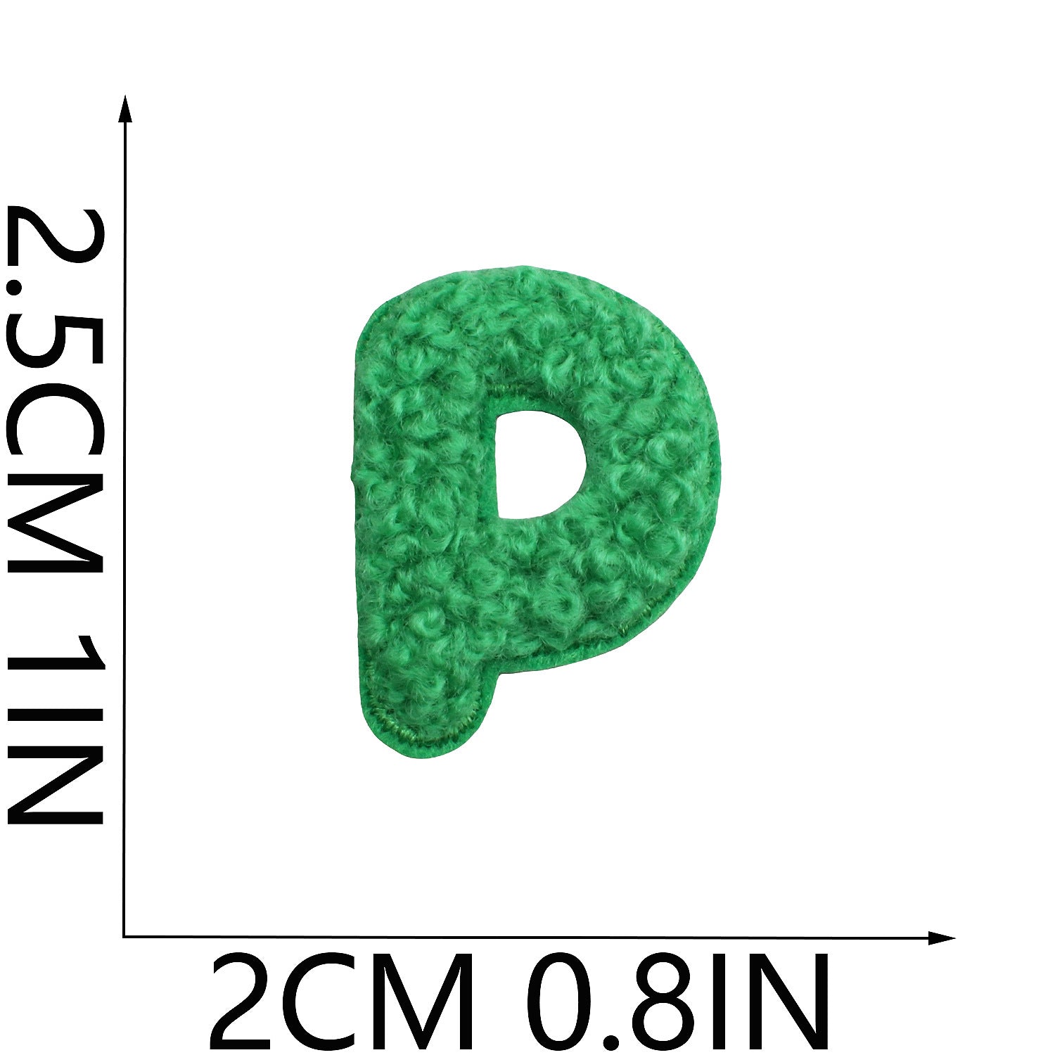 Wholesale Trendy Chenille Embroidered Alphabet Number Patches Iron On DIY Decorative Accessory For Clothing Bags Boutique Resale