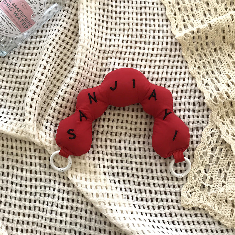 Wholesale Cute Cartoon Elephant Pattern Mini Clutch Knitted Bag