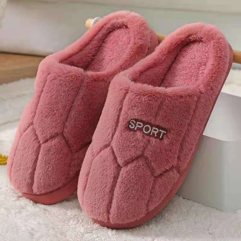 Wholesale Plush Thick Bottom Autumn and Winter Slippers