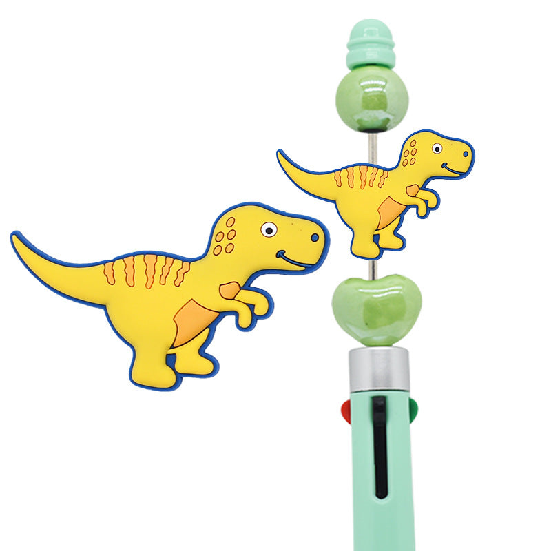 Wholesale 100pcs Diy Dinosaur Cartoon PVC Beads