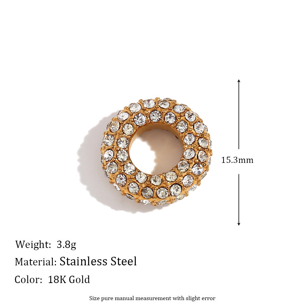 Wholesale 18K gold-plated bow wave pearl pendant