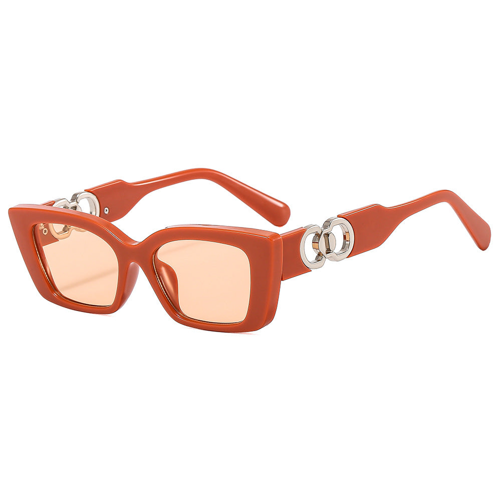 Wholesale Small Square Frame PC Sunglasses