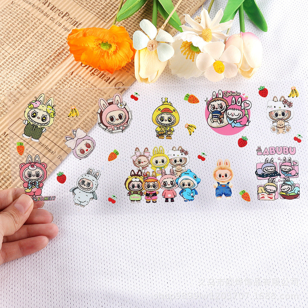 Wholesale Cartoon UV 16oz Transfer Sticker Anime Crystal UV DTF Wraps