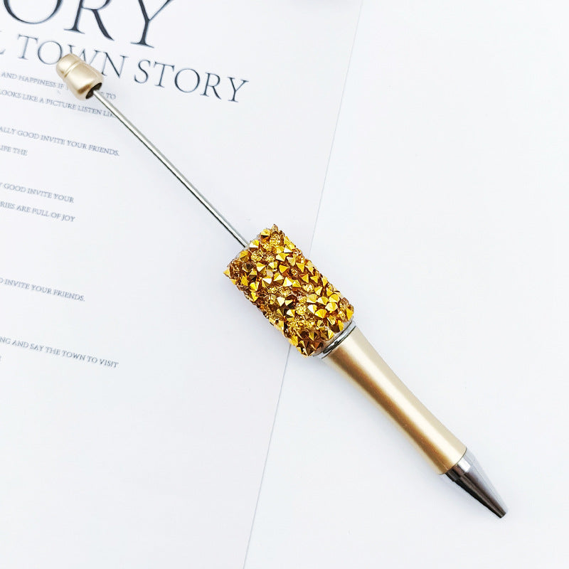 Wholesale Beadable Pens Resin Rhinestone Sticker DIY Pen
