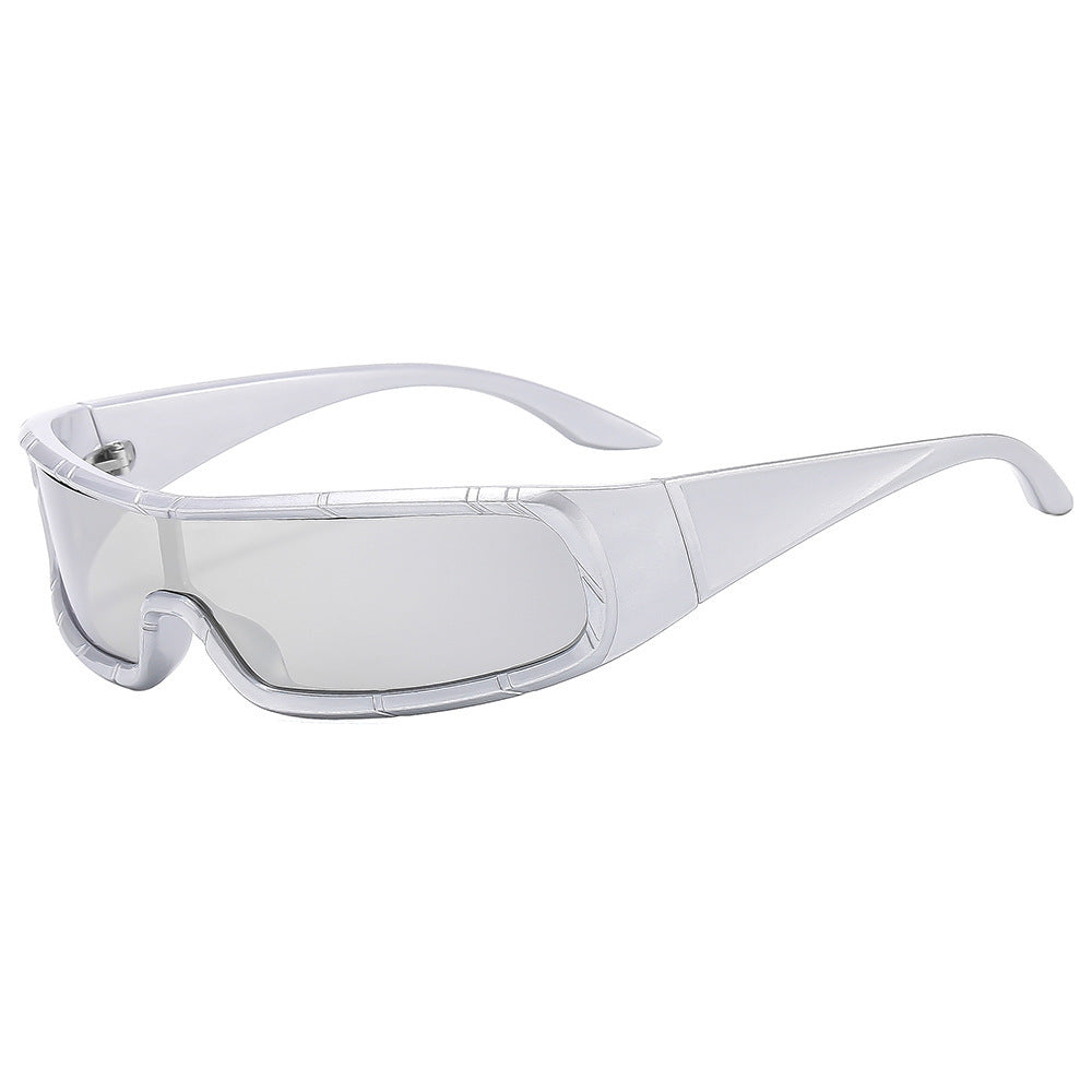 Wholesale One-piece Anti-ultraviolet Cycling PC Sunglasses