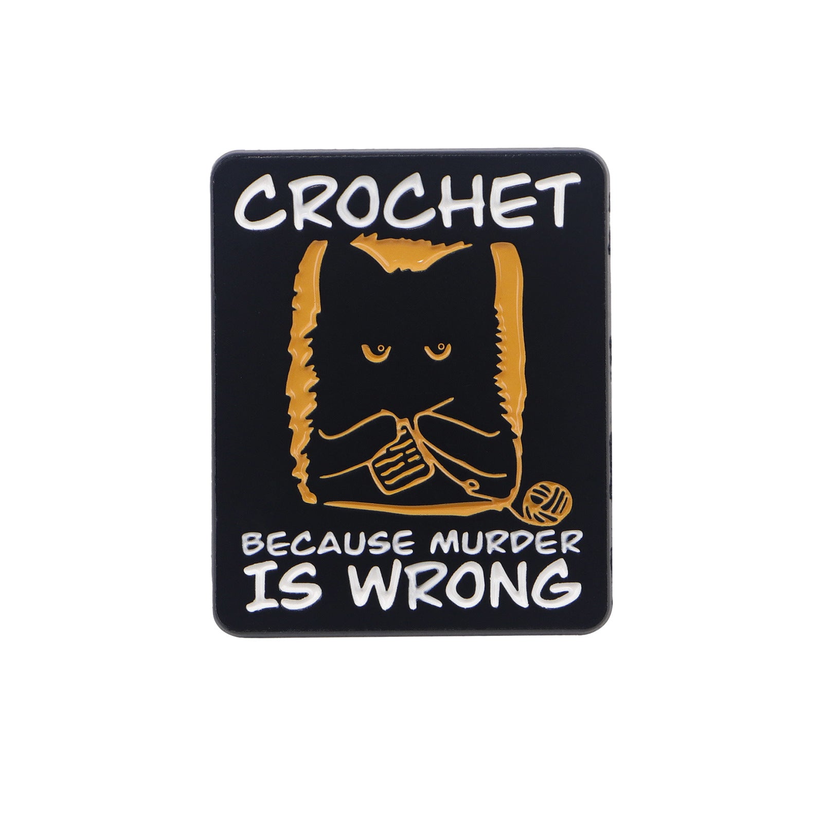 Wholesale Cute Black Cat Brooch Cartoon Metal Badge Clothing Brooch Accessories