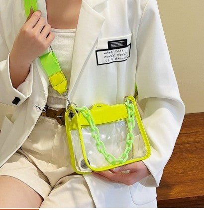 Bolsa transparente PVC Color de gelatina al por mayor