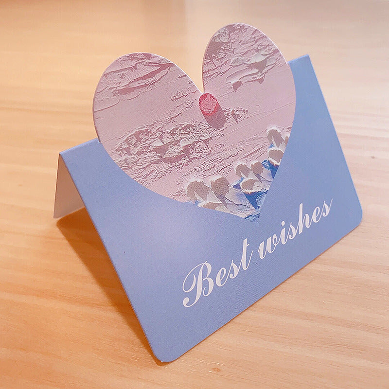 Wholesale of 10pcs/pack Mother's Day Love Paper Greeting Cards