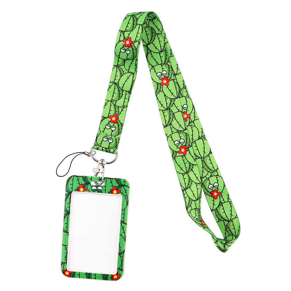 Wholesale Gay Plaid Polyester Badge Lanyard