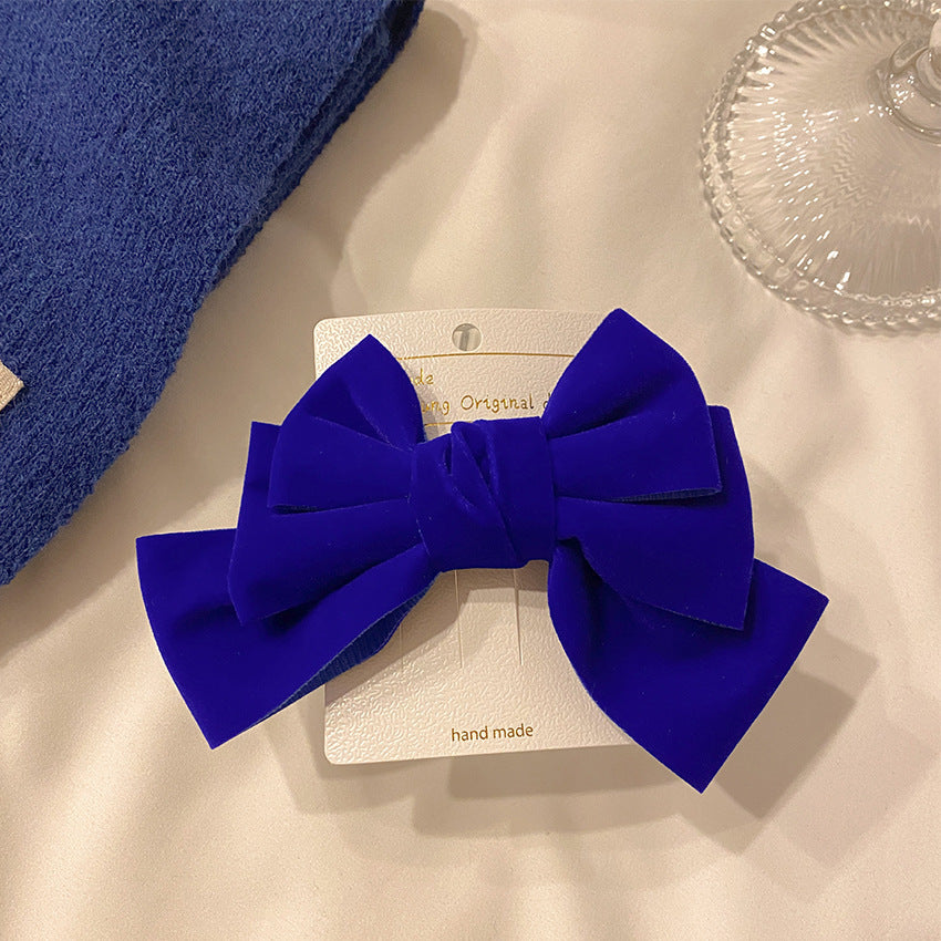Wholesale Velvet Big Bow Hair Clip