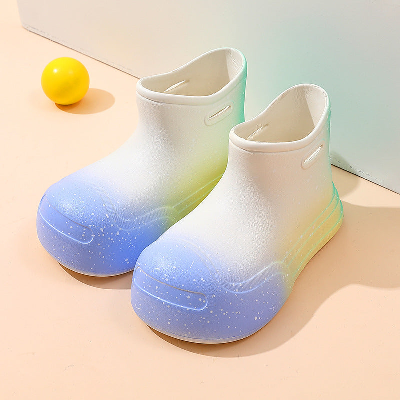 Wholesale Thick Bottomed Candy Colored EVA Rain Boots