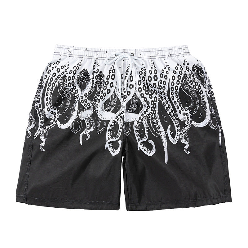 Wholesale Quick-drying Beach Pants Loose Lined Swim Trunks Men's Shorts Swimwear