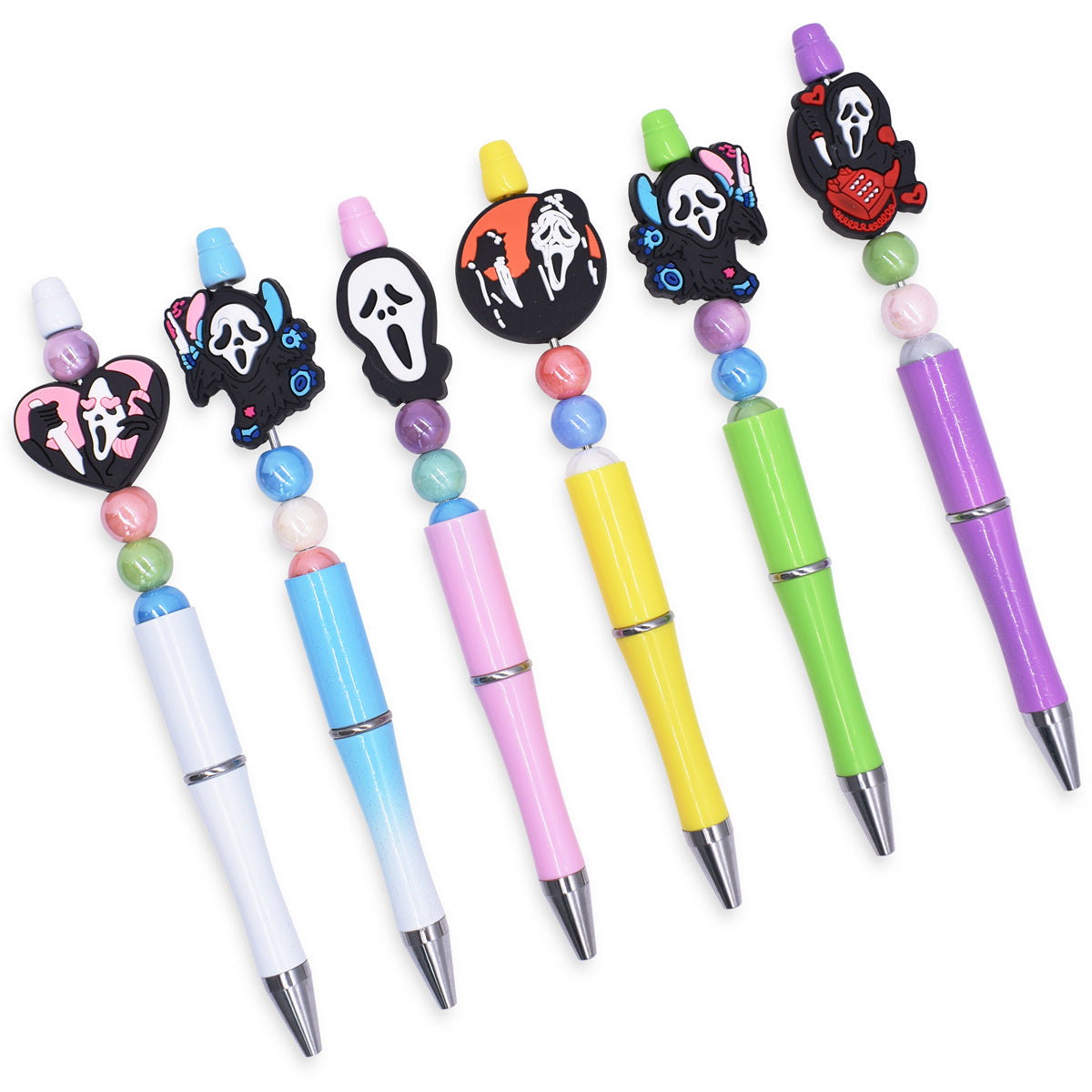 Wholesale  Random 100pcs/pack  Creative Ballpoint Pen Beads