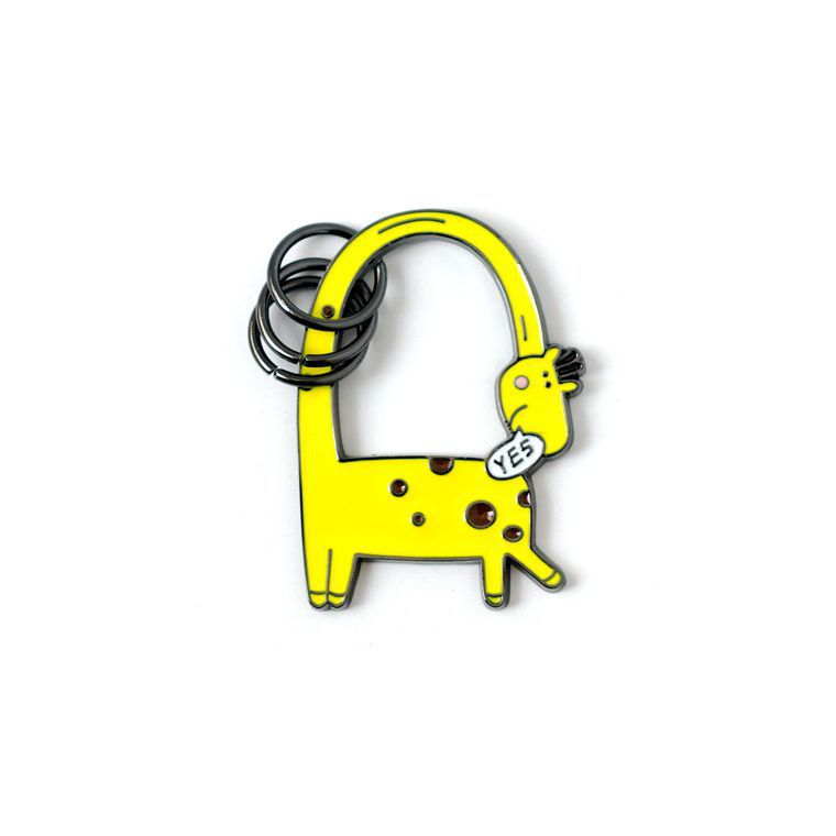 Llavero de metal animal al por mayor