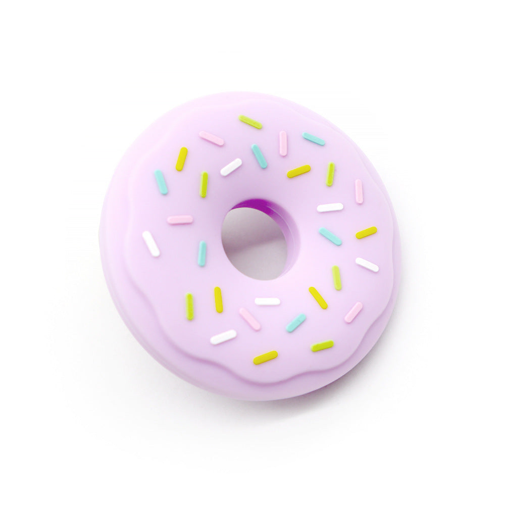 Wholesale 10PCS/PACK Silicone Sandwich Biscuits Donuts Anti-Eater Teether