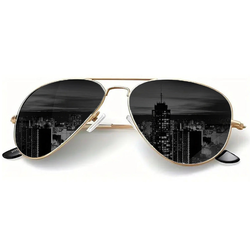 Wholesale Colorful coating retro sunglasses
