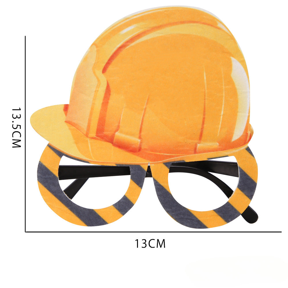 Wholesale of 2024 New Engineering Vehicles, Party Decorations, Plastic Glasses