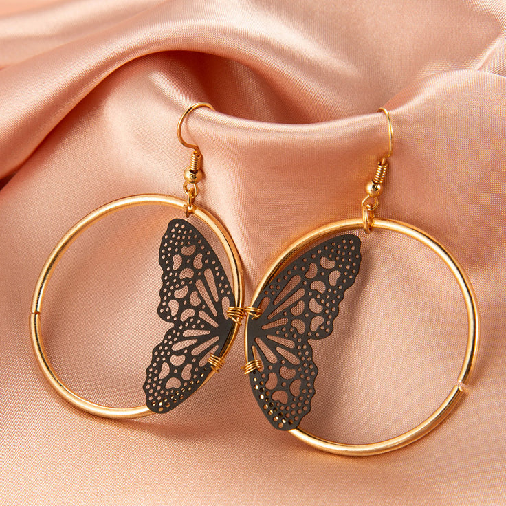 Wholesale Halloween Gothic Ghost Spider Skull Alloy Earrings