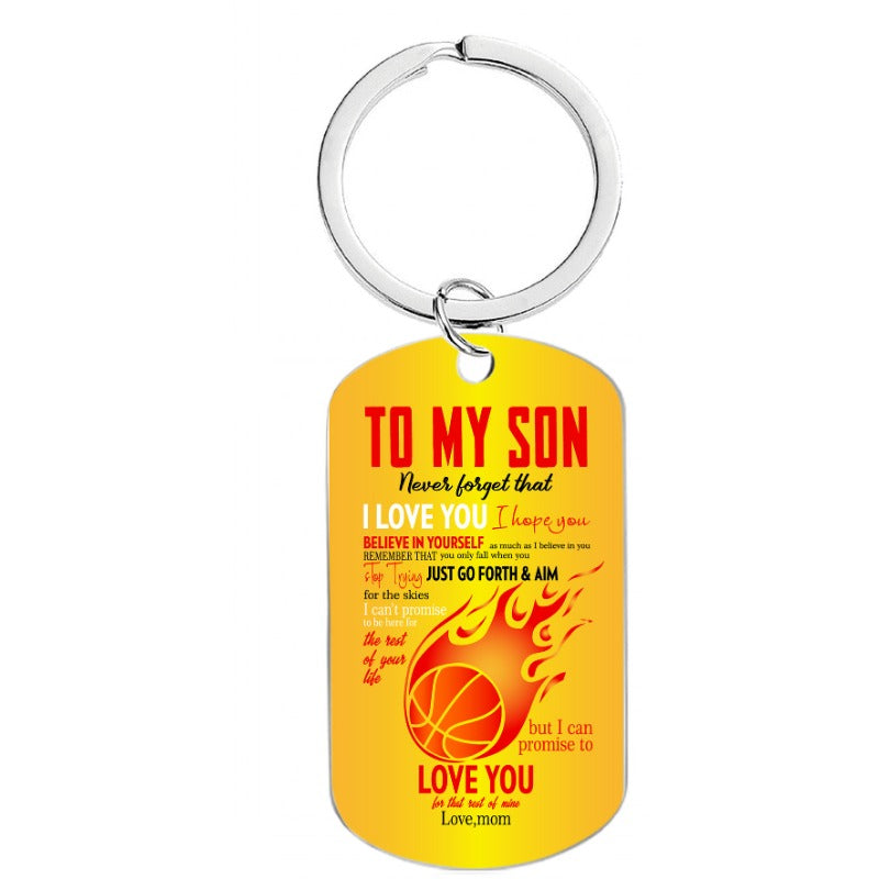 Wholesale Metal Engraved Color Printed Keychains