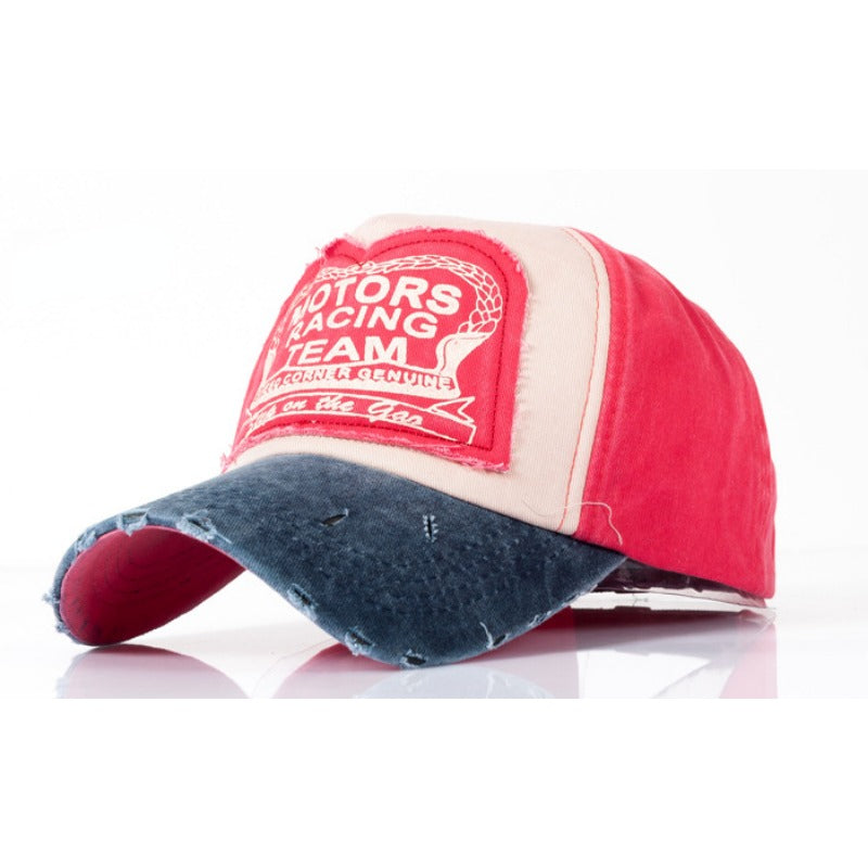 Wholesale Patch Color Matching Coating Outdoor Sunshade Washed Cotton Baseball Cap