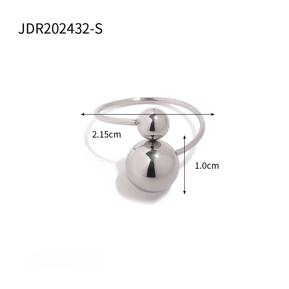 Anillos de pelota grandes y pequeños acero inoxidable al por mayor