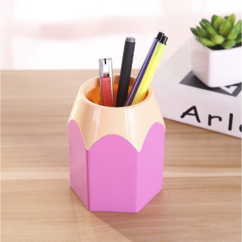 Wholesale Creative Contrasting Plastic Pen Holders