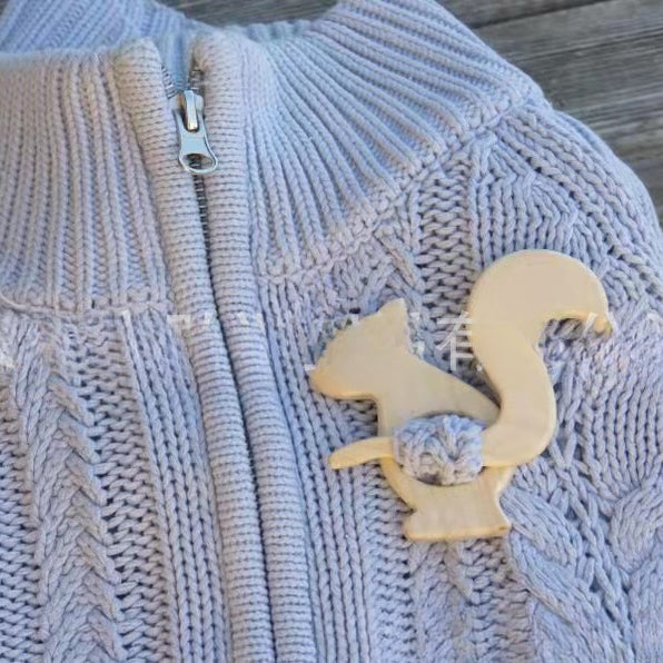 Wholesale of Wooden Animal Brooches